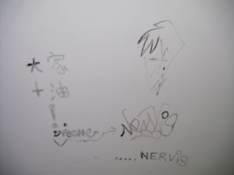 Cigarette Tagging in Stairs